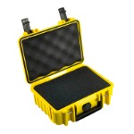 OUTDOOR resväska i gul med Skuminteriör 205x145x80 mm Volume 2,3 L Model: 500/Y/SI